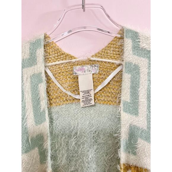 Free People Boho Diamondback Cozy Kimono One Size - Picture 9 of 9